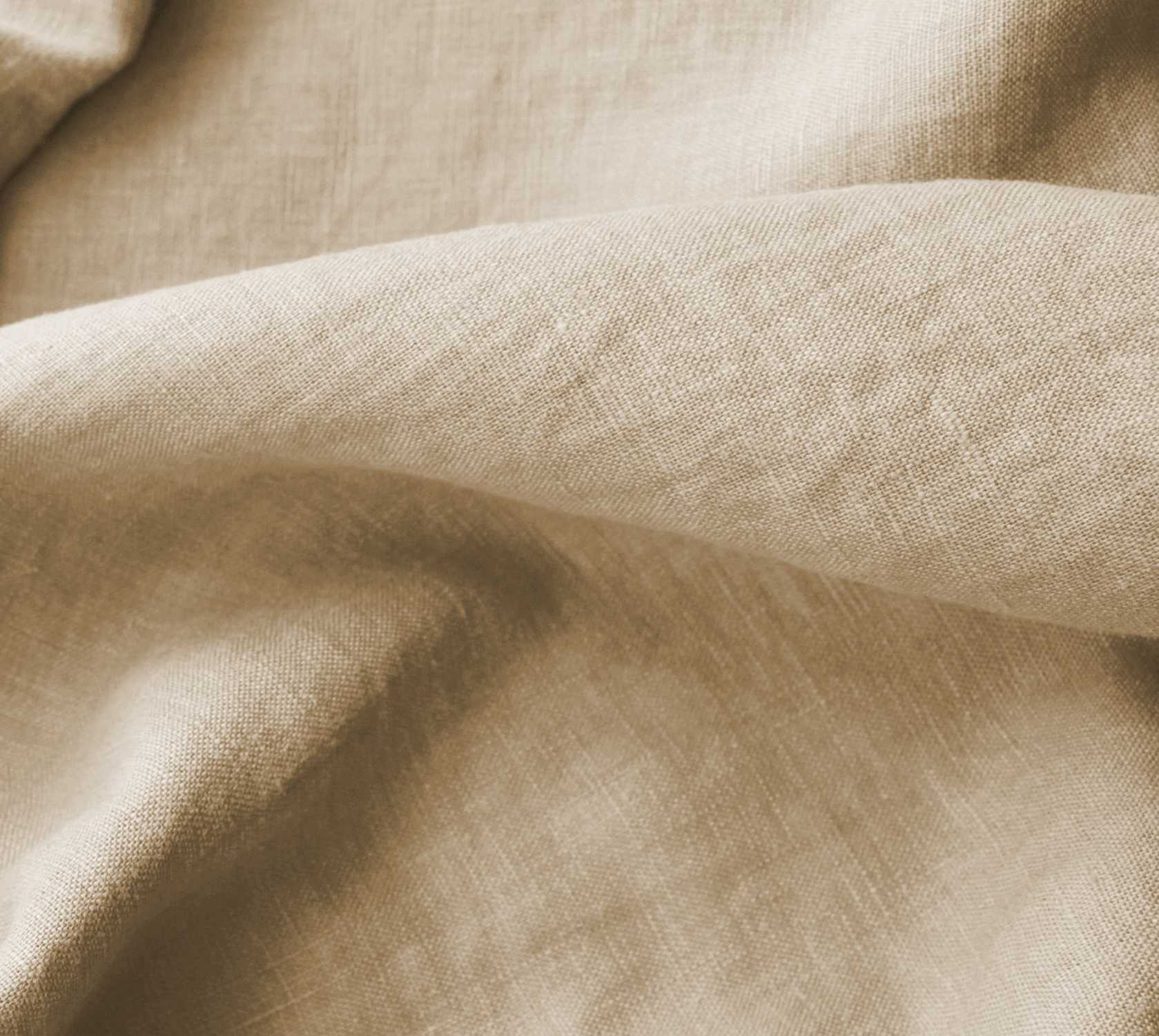 Chalk 100% Linen Fabric. Bea Chalk by Ada & Ina Fabrics