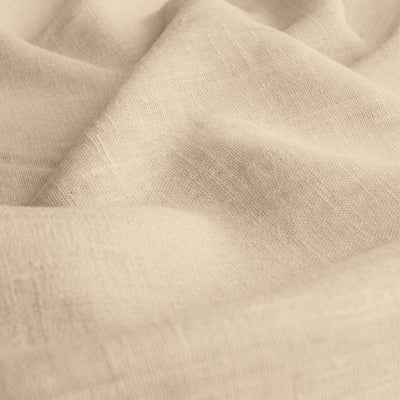 Chalk Linen fabric - pre-washed 100% linen curtain fabric. Bianco Chalk by Ada & Ina.