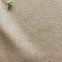 Beige / Brown Linen Fabric by the metre. 100% Linen - Charlotte Sandshell