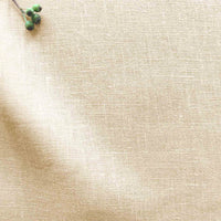 Beige / Chalk Linen Fabric by the metre. 100% Linen - Charlotte Chalk