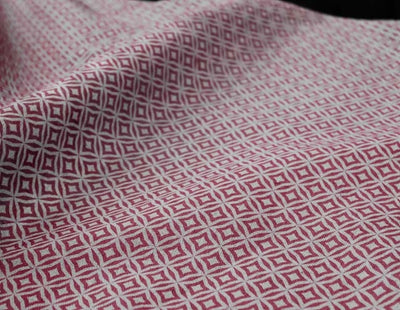 Nella Chery- Fabric for curtains printed with Red 