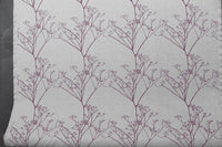 Chervil Grape Linen Bed Valance