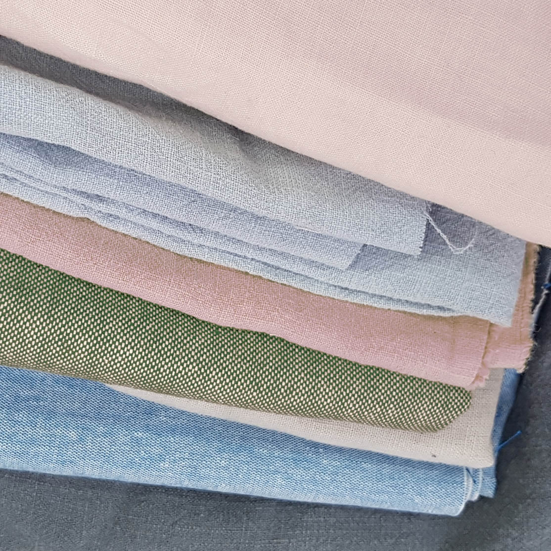 Cotton Remnant fabrics - Photo for illustrative purposes only