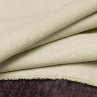 Danila Cream - Heavy dark grey 100% cotton fabric for curtains, blinds and upholstery