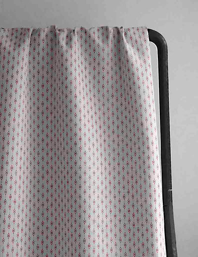 Nikolet Crimson Red - Curtain fabric, classic Red pattern