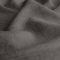 Dark Grey Linen fabric - pre-washed 100% linen curtain fabric. Bianco Granite by Ada & Ina.