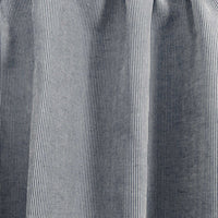 Pinni Deep Blue - Curtain fabric with Dark Blue striped print