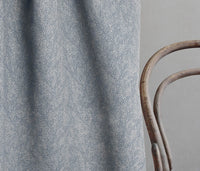 Linen curtains with Beautiful Floral Linen Curtain fabric. Ideal for lined or unlined curtains