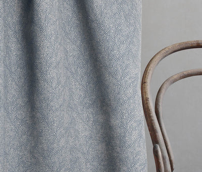 Linen curtains with Beautiful Floral Linen Curtain fabric. Ideal for lined or unlined curtains