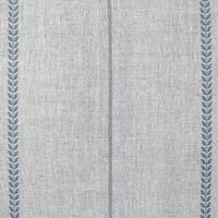 Berit-NAT Denim - curtain fabric with Blue striped print