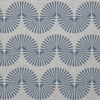 Ofira Denim - Curtain fabric with Blue abstract print