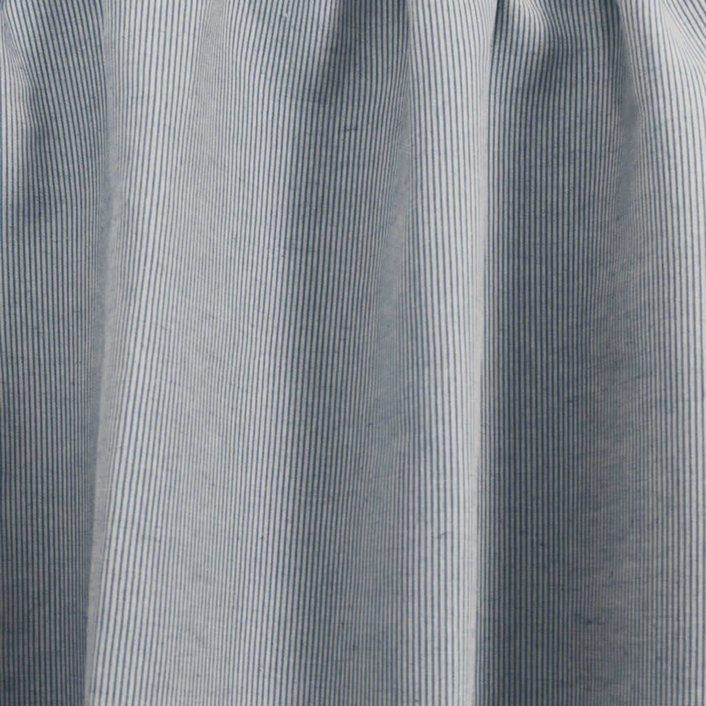 Pinni Denim - Curtain fabric with Blue striped print