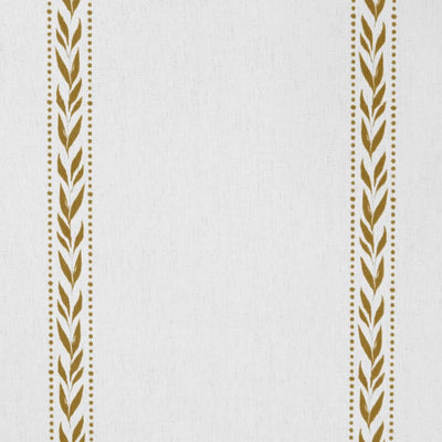 Helena Dijon - curtain fabric with Yellow striped print