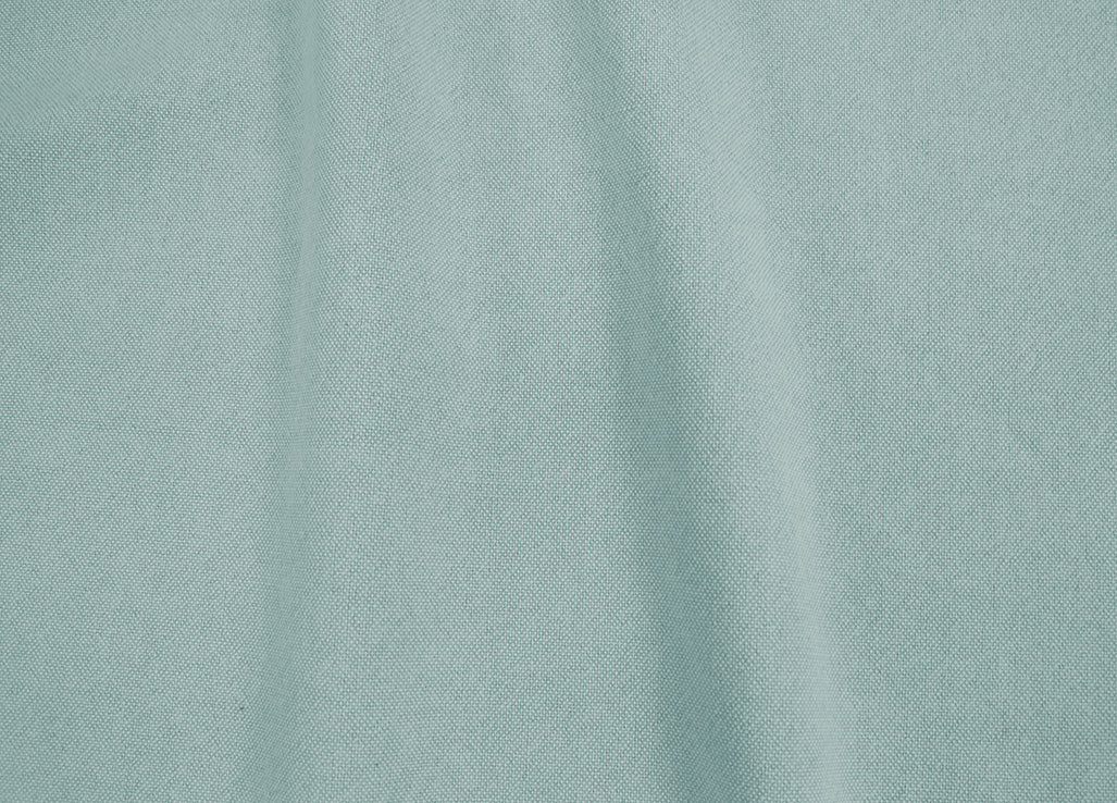 Dinah Blue Haze - Subtle Warm Blue - Pre-washed linen upholstery fabric. Ideal for warm curtains and blinds.