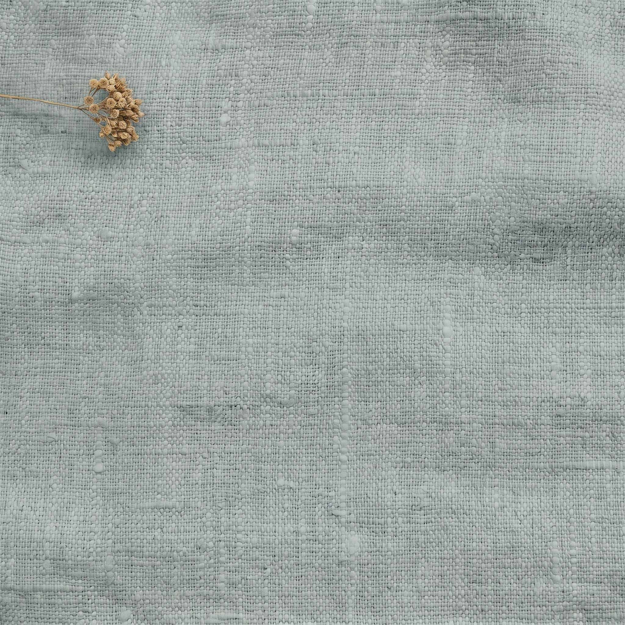 Duck Egg Blue Linen fabric - pre-washed 100% linen. Bianco Duck Egg by Ada & Ina.