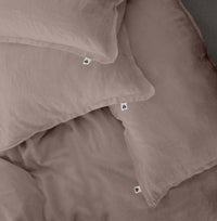 Linen Pillowcase 2 Pack, Dusty Rose