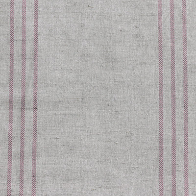 Telma Dusty Pink - Curtain fabric with Pink stripes