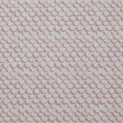 Jenna Dusty Pink - Curtain fabric with Pink abstract print