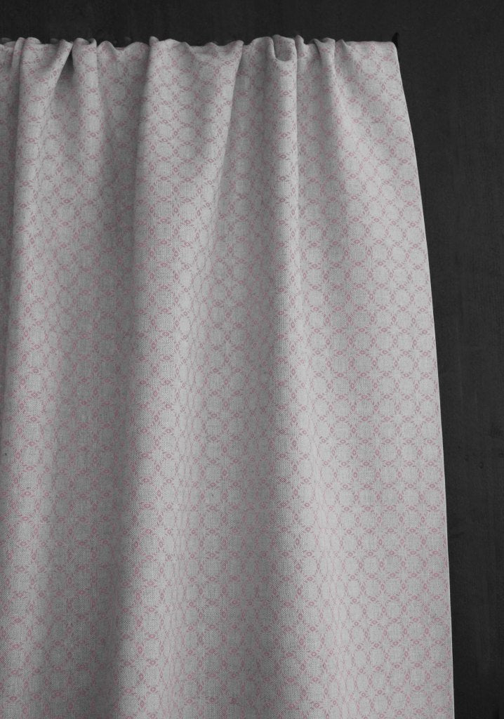 Rosalina Dusty Pink  - Pink patterned fabric