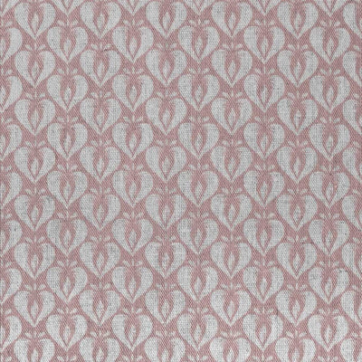 Mimosa Dusty Pink - Curtain fabric with Pink abstract print