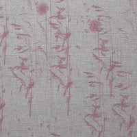 Breeze Dusty Pink - Curtain fabric with Pink botanical pattern