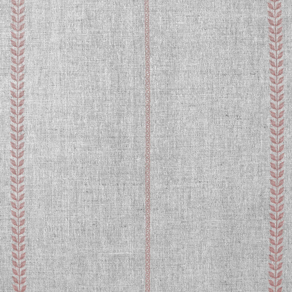 Berit-NAT Dusty Pink - curtain fabric with Pink striped print