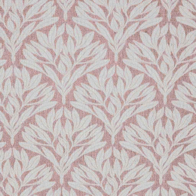 Birna Dusty Pink - Curtain fabric with Pink botanical print