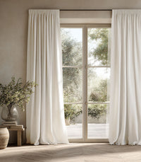 Exta Wide Linen Curtains- Judit Oatmeal