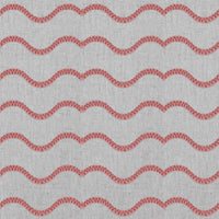 Fiorella Dusty Pink-Red - Curtain fabric with Pink and Red abstract print