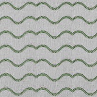 Fiorella Moss - Curtain fabric with Green abstract print
