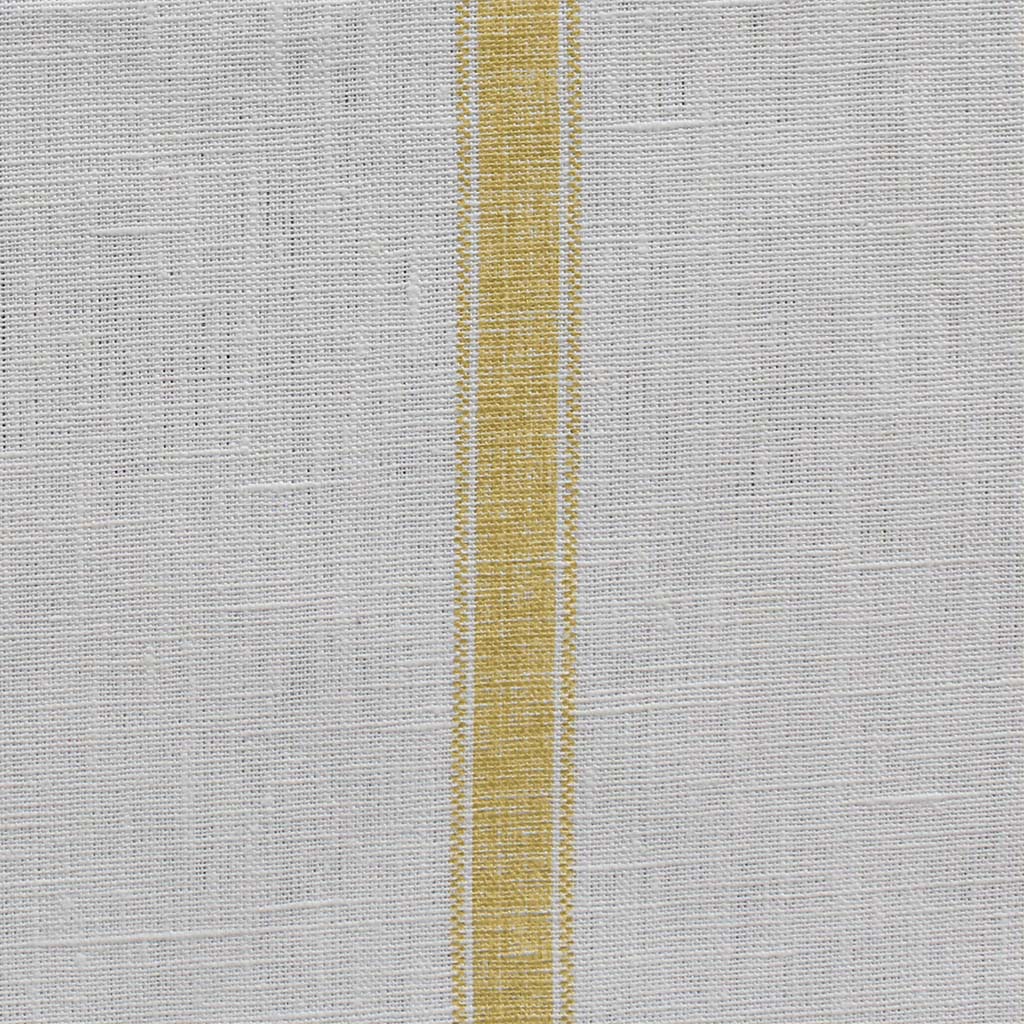 Rune Gold Amber - vertical yellow tone striped fabric.