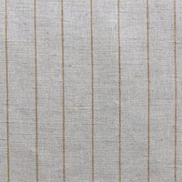 Solveig Gold Ochra - Curtain fabric with Yellow Orange stripes