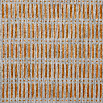 Egenia Gold Ochra - Natural curtain fabric, Orange Yellow abstract print
