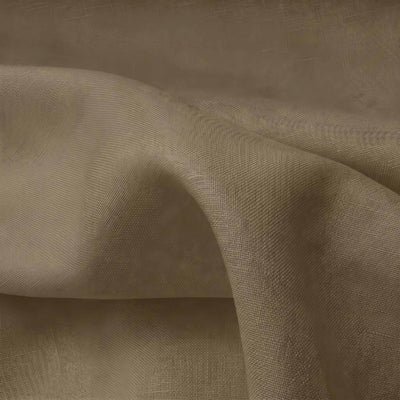 Khaki Green Linen fabric - 100% Linen. Linara Khaki by Ada & Ina