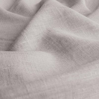 Greige Linen fabric - pre-washed 100% linen curtain fabric. Bianco Greige by Ada & Ina.