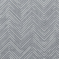 Lulu-Greige - White fabric with Grey Print. Abstract Print, 100% Linen