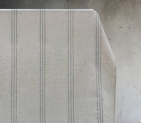 Telma Greige - Curtain fabric with Greige stripes