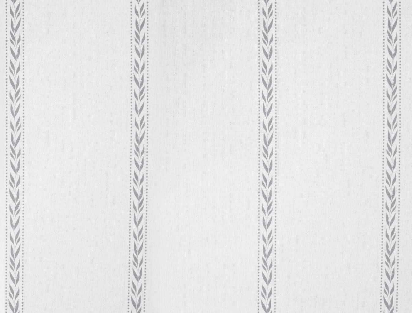 Helena Greige - curtain fabric with Grey striped print