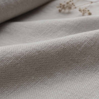 Grey Heavy Linen - curtain fabric and upholstery fabric 100% linen. Greta Winter Fog.