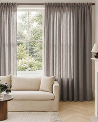 Grey Linen Curtains. Mariana Stone Grey by Ada & Ina