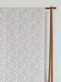 Merisa Grey Sand- Curtain fabric with Botanical Print