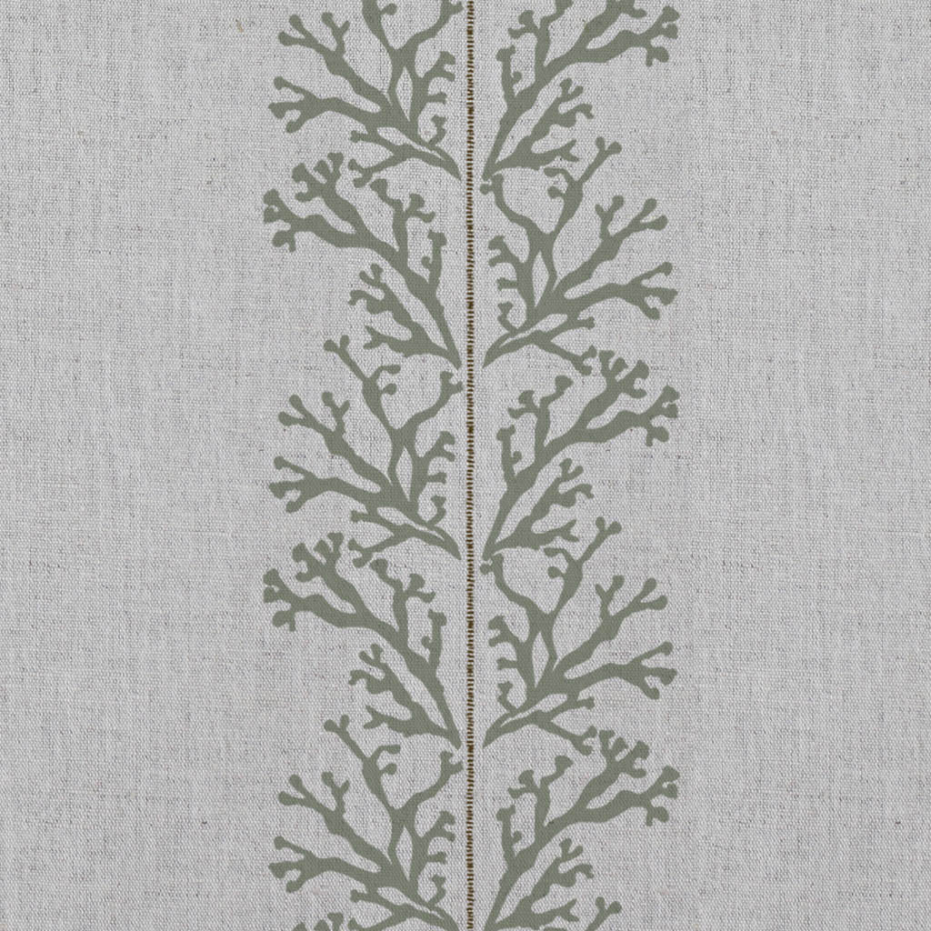 Hensley Moss - Curtain fabric with Green abstract print