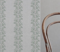 Hensley Moss - Curtain fabric with Green abstract print