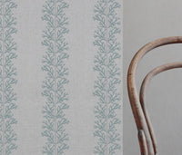 Hensley Sage - Curtain fabric with Green abstract print