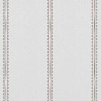 Imogen Nougat - curtain fabric with Brown striped print