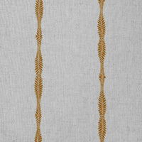 Irina Gold Ochra - Curtain fabric with Orange Yellow abstract print