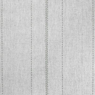 Inari Jade Mist - Curtain fabric with Dusty Green striped print