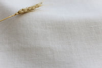 Judit Off White 290cm - White wide pre-washed linen fabric
