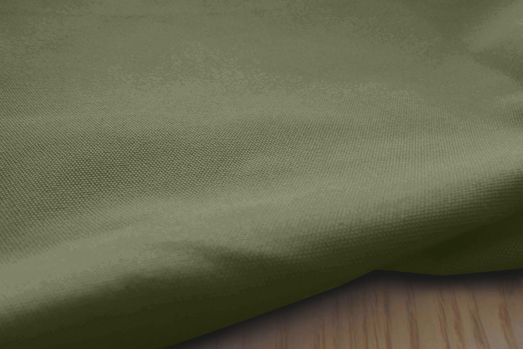 Khaki green 100% Cotton fabric, texture