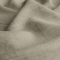 Khaki Green Linen fabric - pre-washed 100% linen curtain fabric. Bianco Khaki is a 100% Linen fabric.